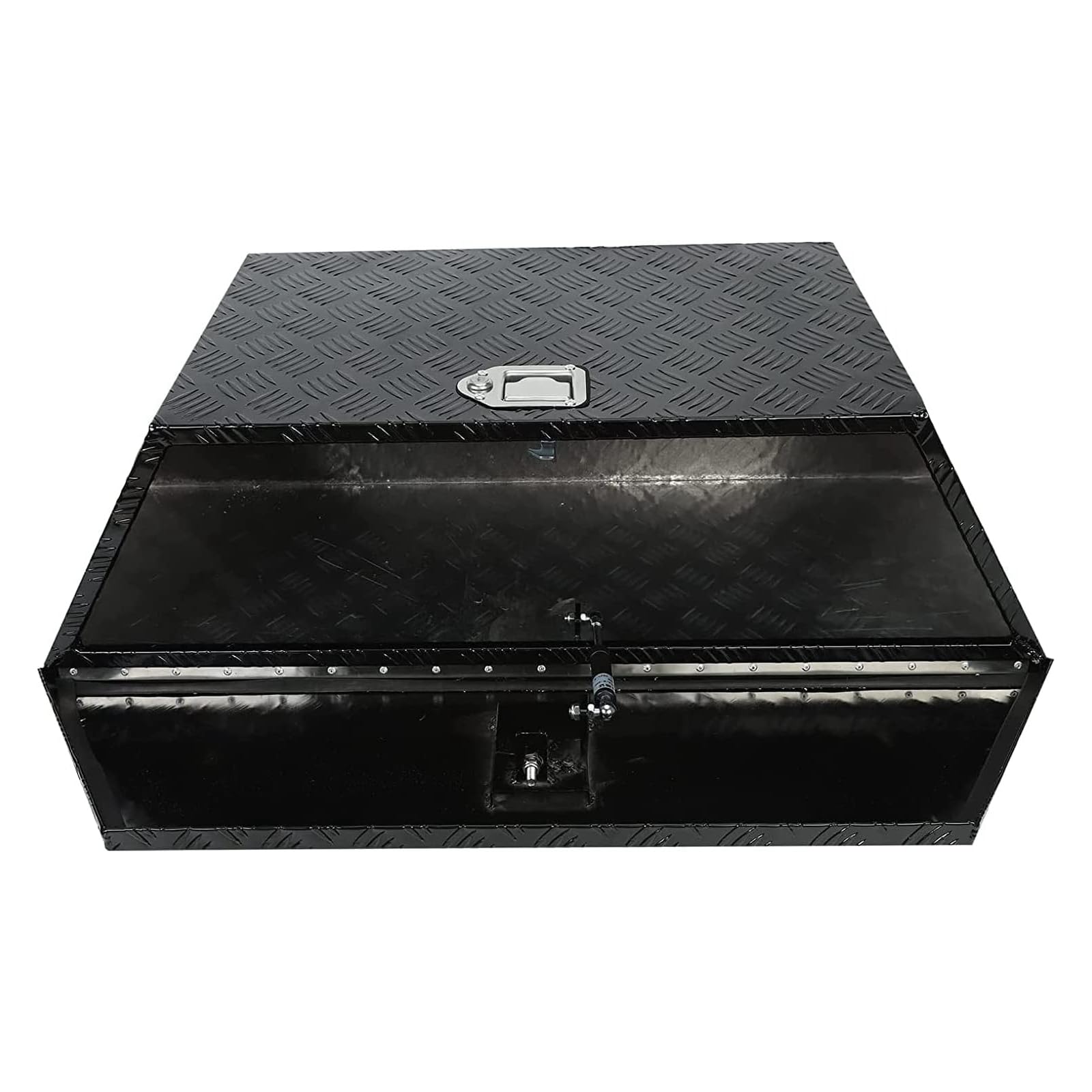 Heavy Duty Aluminum Trailer Tongue Box with Lock & Keys – 39