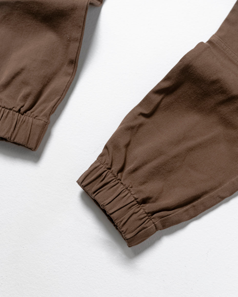Premium GOAT JOGGER Sweatpants for Men - Soft & Comfortable Chocolate Brown Joggers - Perfect for Lounge, Gym, and Casual Wear