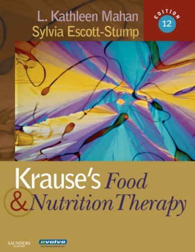 Krause's Food & Nutrition Therapy Textbook by Janice L. Raymond MS RD CD | 12th Edition (2007) | Essential Guide for Dietitians & Nutrition Students | Perfect for Clinical Practice & Academic Studies