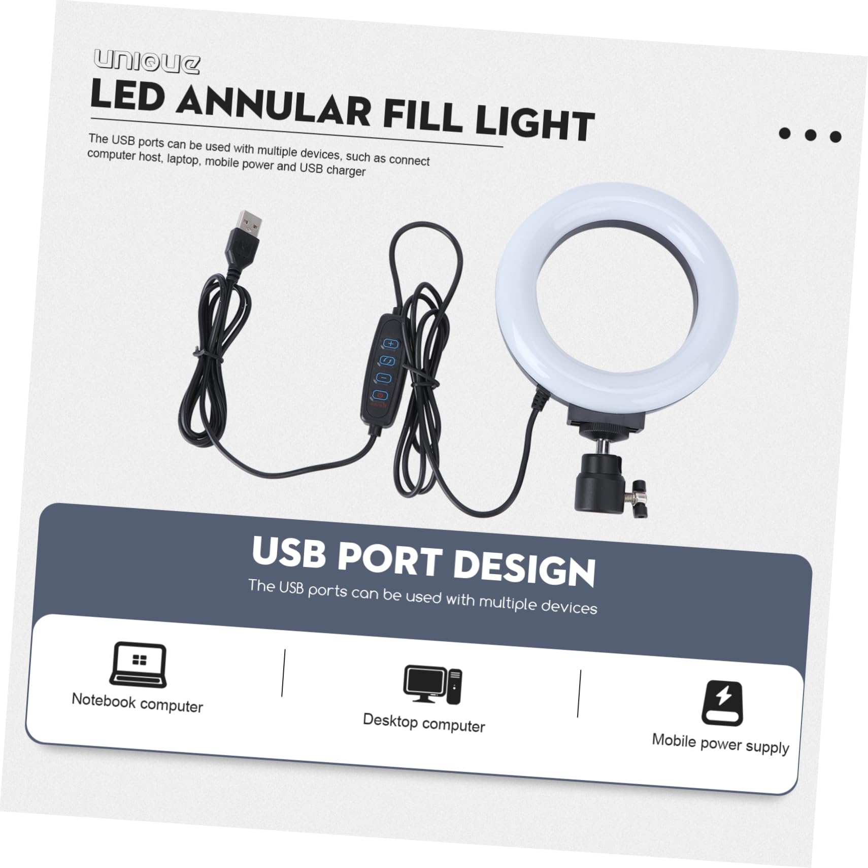 OSALADI 3-in-1 Photography Lighting Kit - 18