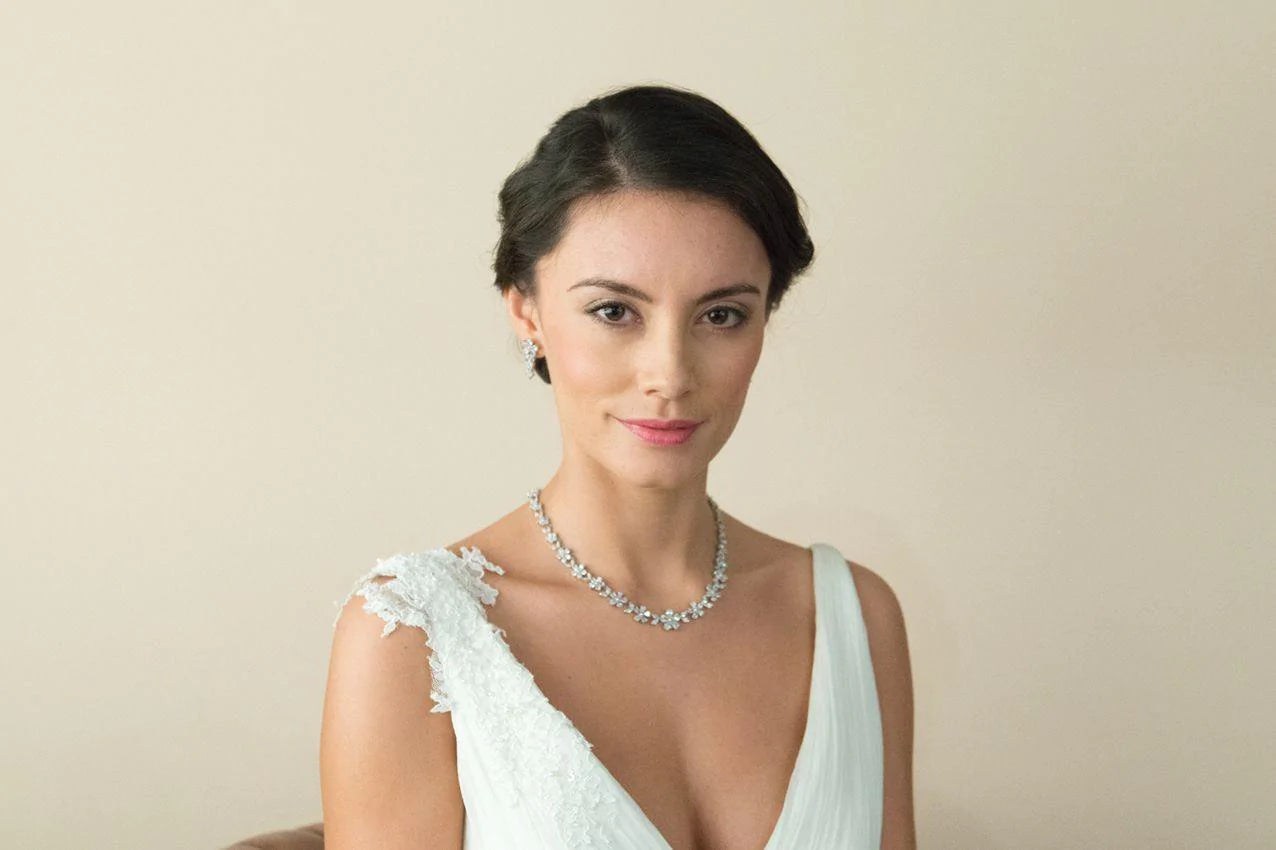 Elegant Silver Crystal Bridal Jewelry Set for Wedding - Cherish Your Special Day | Perfect for Brides, Bridesmaids & Formal Occasions