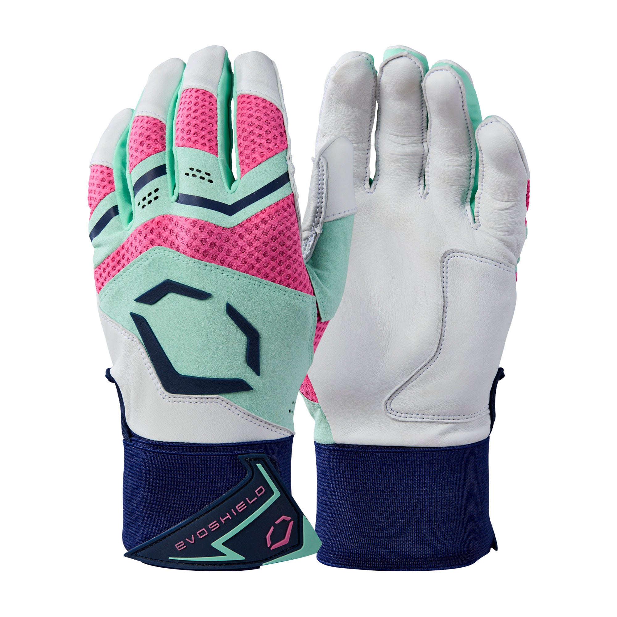 EvoShield Carbyne Adult Baseball Batting Gloves with Adjustable Strap - Lightweight & Durable for Baseball, Softball & Training | Perfect for Hitting, Fielding & Practice Sessions