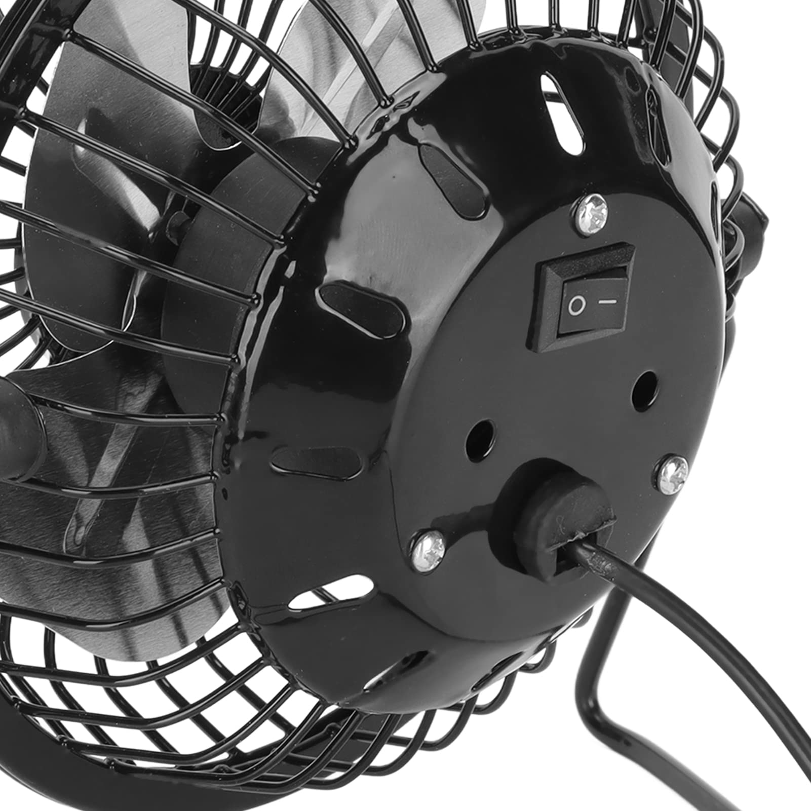 5V 2.5W USB Solar Powered Fan - Portable Mini Ventilator with Polysilicon Panel for Car, Attic, Greenhouse, Chicken Coop - Perfect for Outdoor Travel, Camping, Hiking & Picnic Adventures