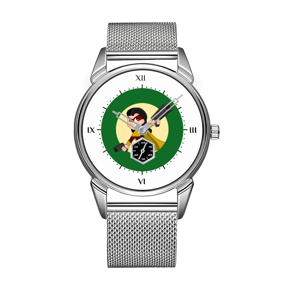 Luxury Men's Stainless Steel Waterproof Watch - Top Brand Silver Fashion Wristwatch for Men | Perfect for Business, Formal Events & Everyday Wear