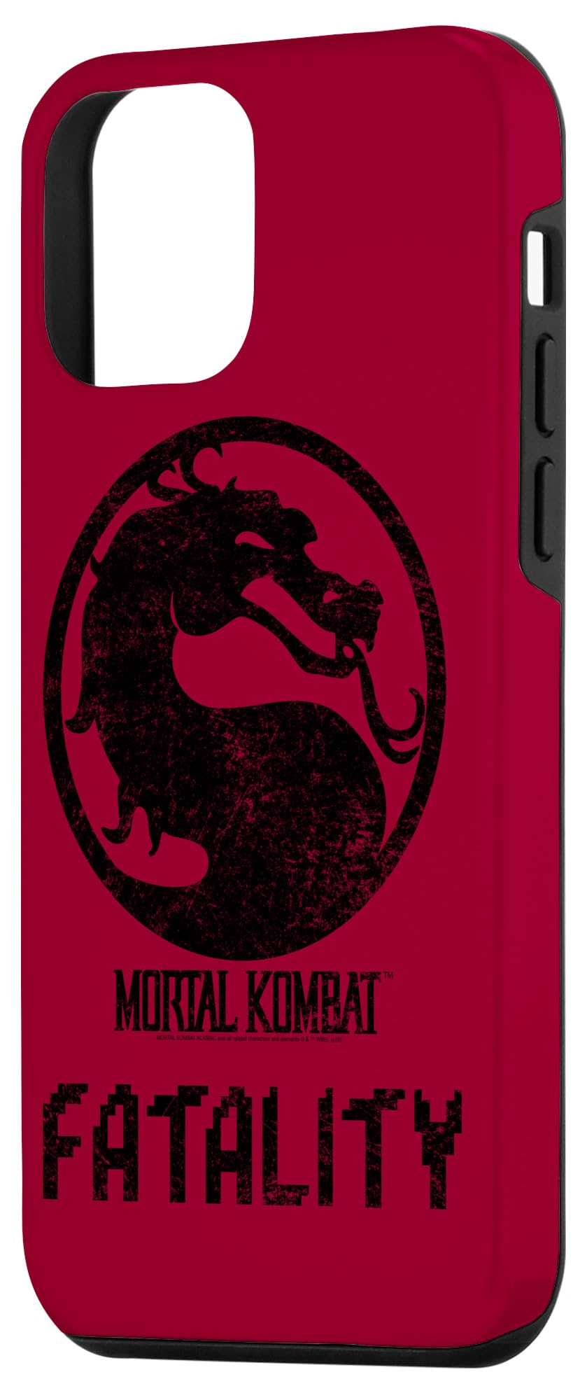 iPhone 12 Mini Mortal Kombat Klassic Fatality Case - Durable Protective Cover for Gaming Fans - Perfect for Showcasing Your Fighting Game Passion at School, Work or Gaming Events
