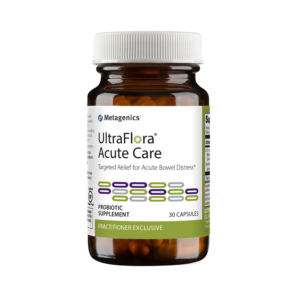 UltraFlora® Acute Care Probiotic Supplement for Digestive & Immune Support - Ideal for Travel, Antibiotic Recovery & Daily Wellness