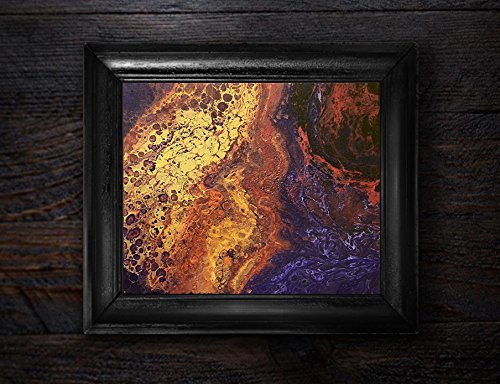 Premium Bronze Foam Acrylic Painting on Stretched Canvas - Unframed Wall Art for Living Room, Bedroom & Office Decor