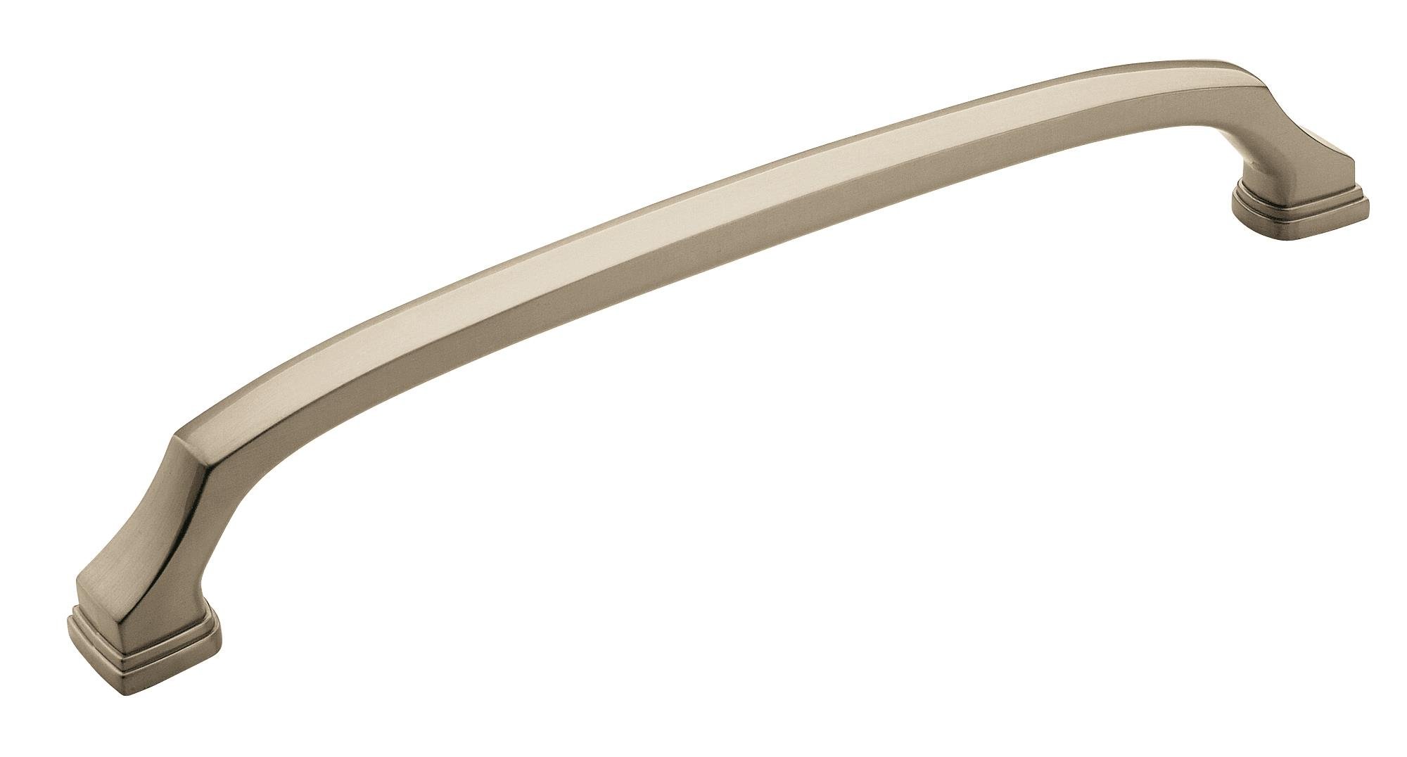Amerock Satin Nickel Appliance Pull - 12 Inch (305mm) Center to Center Drawer Handle - 1 Pack Cabinet Hardware for Kitchen & Bathroom Renovation