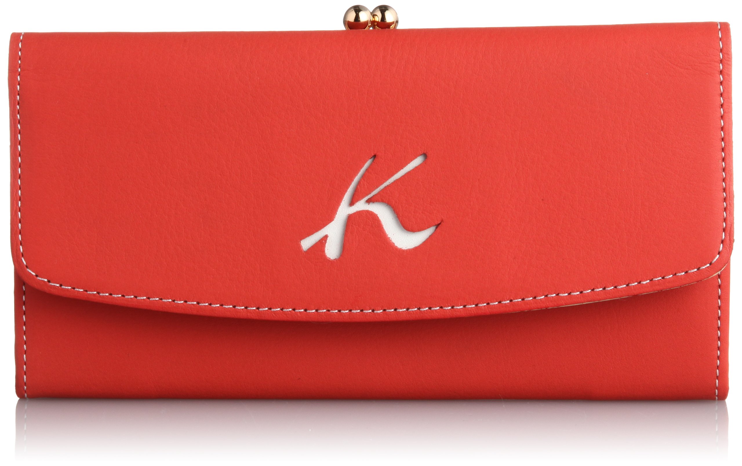 Premium Kitamura Women's Long Leather Wallet - Natural Material Texture & RFID Protection - Perfect for Everyday Use, Travel, and Gift Giving