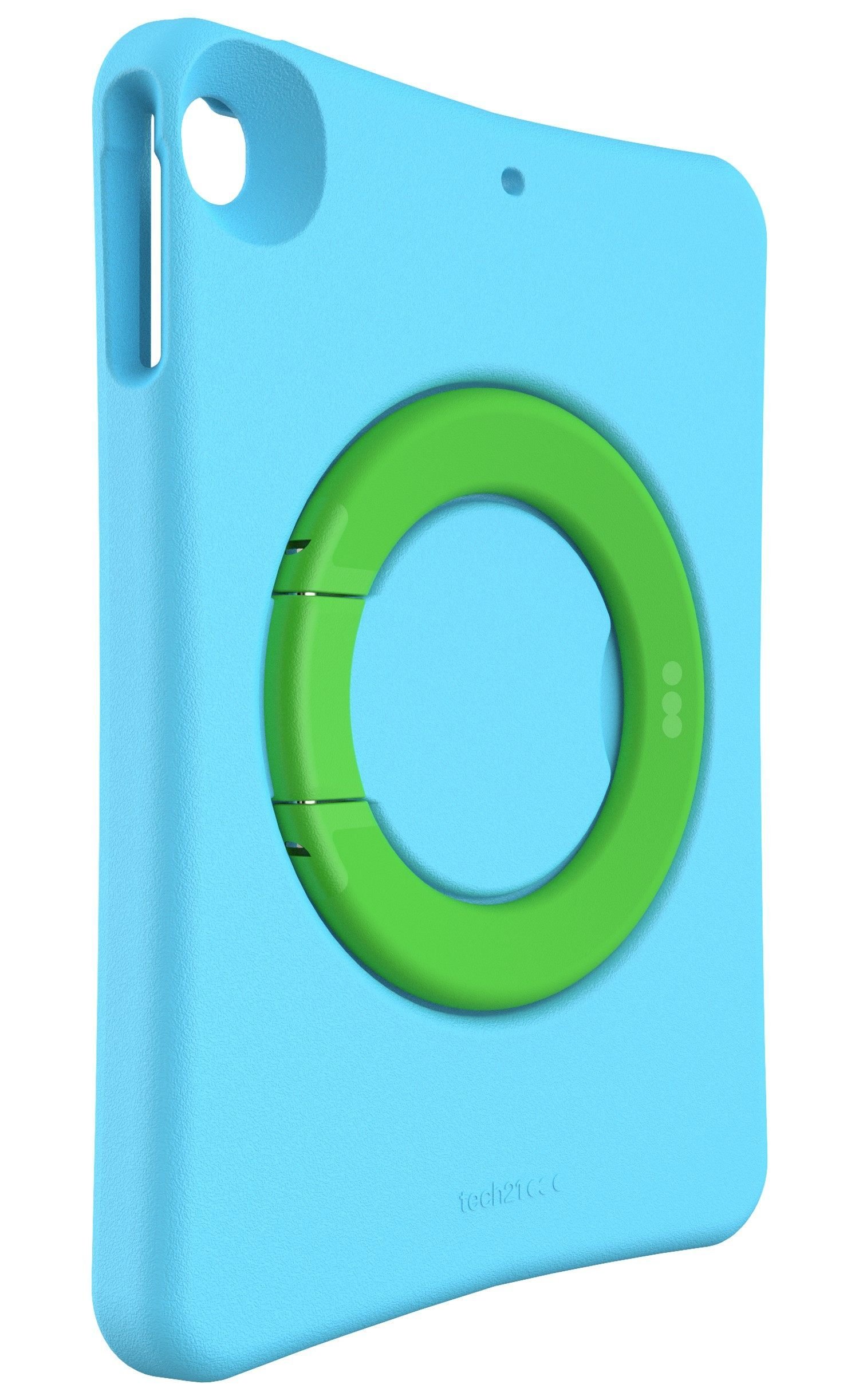Evo Play Protective Case for iPad Air 2 - Shockproof Kids Tablet Cover with Handle, Blue & Green Design - Perfect for School, Travel & Home Learning