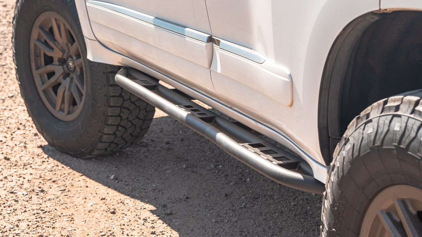 10-23 Lexus GX460 SDHQ Built Rock Sliders - Heavy Duty Off-Road Protection for Adventure & Overlanding
