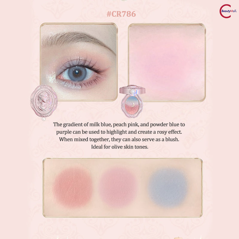 COLORROSE Oil Painting Series Blush - High Pigment Long Lasting Blush for Cheeks | Perfect for Everyday Makeup & Special Occasions