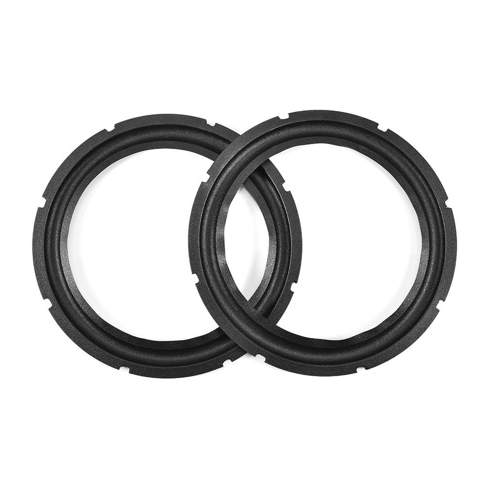 10 Inch Perforated Rubber Speaker Foam Subwoofer Surround Replacement Ring - DIY Speaker Repair Parts (2PCS) - Perfect for Home Theater, Car Audio & Studio Monitor Upgrades