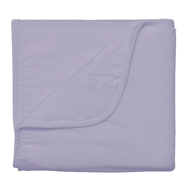 Kyte Baby Organic Bamboo Baby Blanket - Soft & Breathable Taro Purple Swaddle Blanket for Newborns, Infants & Toddlers - Perfect for Nursery, Stroller & Travel