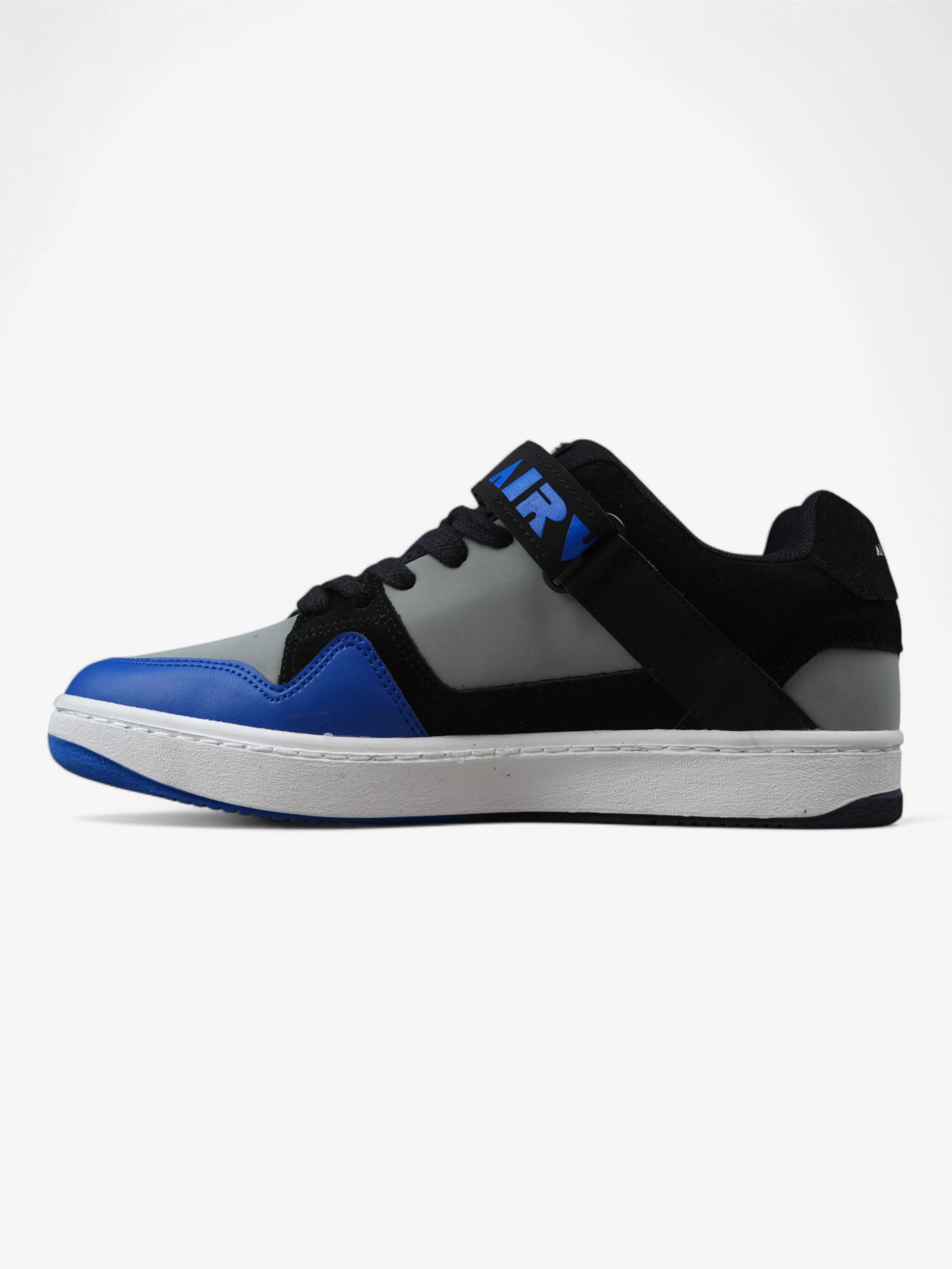 Airwalk Brook Black & Blue Sneakers - Comfortable Casual Shoes for Men & Women | Perfect for Walking, Running & Everyday Wear