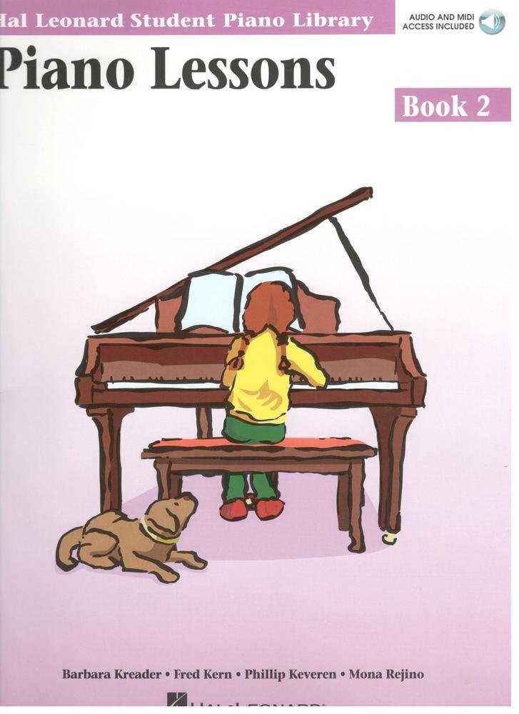 Hal Leonard Student Piano Library: Piano Lessons Book 2 (Book/CD) - Learn Piano with Step-by-Step Lessons & Audio CD for Beginners | Perfect for Home Practice, Music Classes & Self-Study