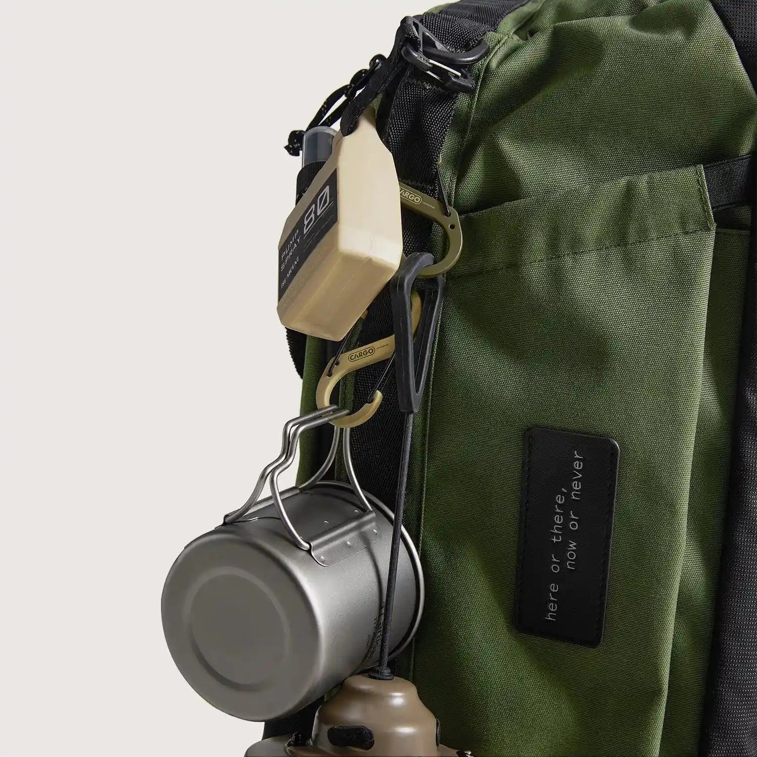 Paz 43L Duffle Backpack - Waterproof Travel Duffel Bag with Shoulder Strap for Gym, Camping & Weekend Getaways