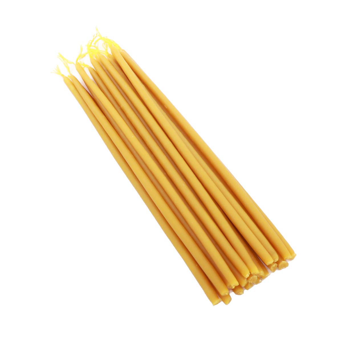 100% Pure Beeswax Candles - Handmade in Greece (25cm, 1780g, Approx 200 Pieces) | Natural, Eco-Friendly for Home Decor, Weddings, Aromatherapy & Relaxation