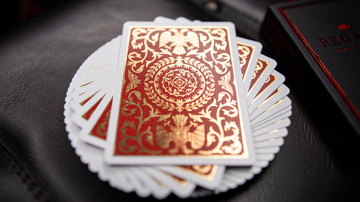 Regalia Red Playing Cards - Premium Signature Edition for Poker, Magic Tricks & Card Games | Elegant Design for Collectors & Card Enthusiasts
