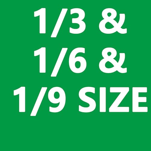 1/3-1/6-1/9 Size-PP