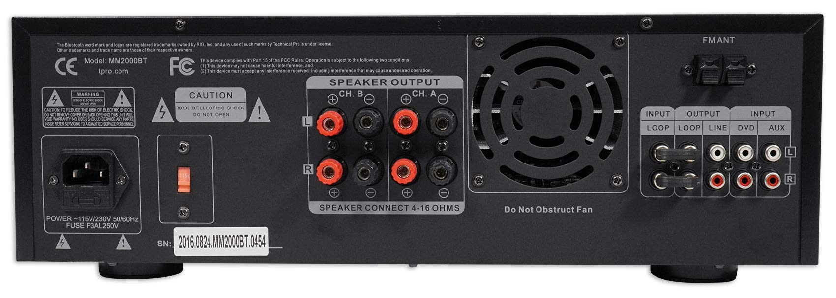 Rockville HC85 Black 8