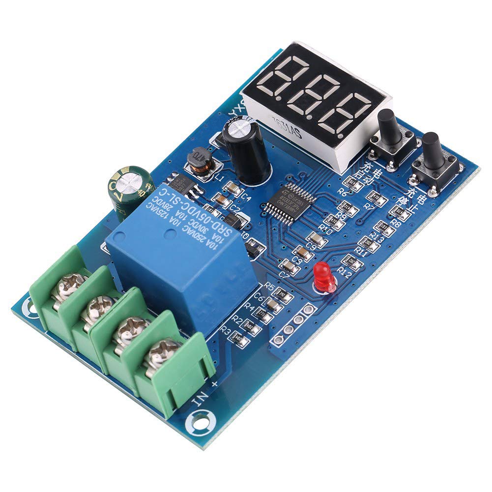 10A 6-60V Battery Charging Controller Module - Solar Power & Car Generator Charger with Overload Protection | Perfect for RV, Marine, Off-Grid Power Systems