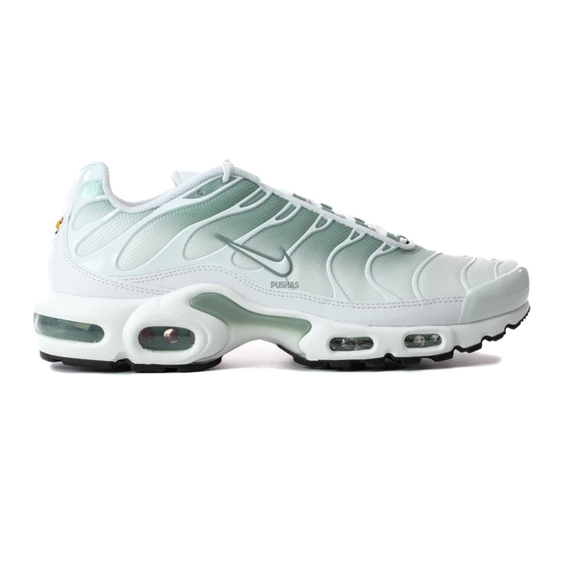 Nike Air Max TN Plus 'White Mica Green' Women's Running Shoes (2022) - Lightweight Cushioned Sneakers for Jogging, Gym Workouts & Casual Wear