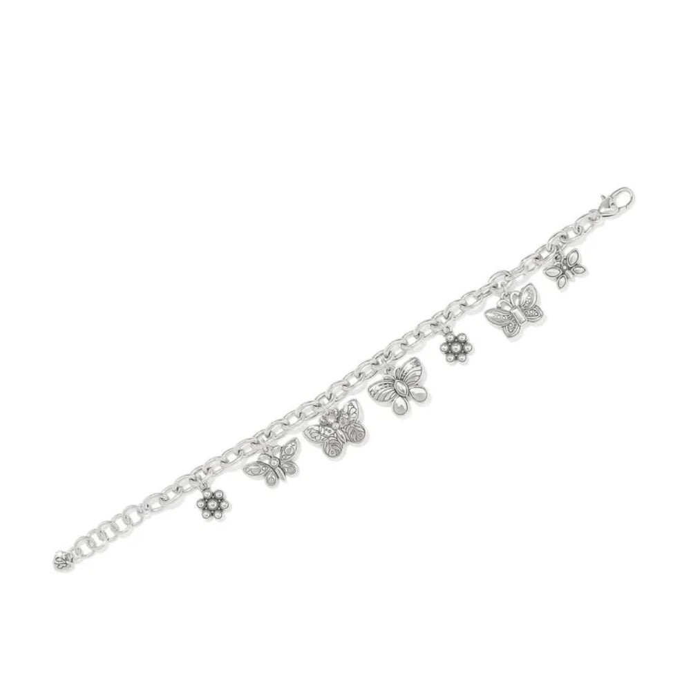 Brighton Botanique Garden Charm Bracelet - Elegant Floral Beaded Bracelet for Women | Perfect for Weddings, Parties & Everyday Wear