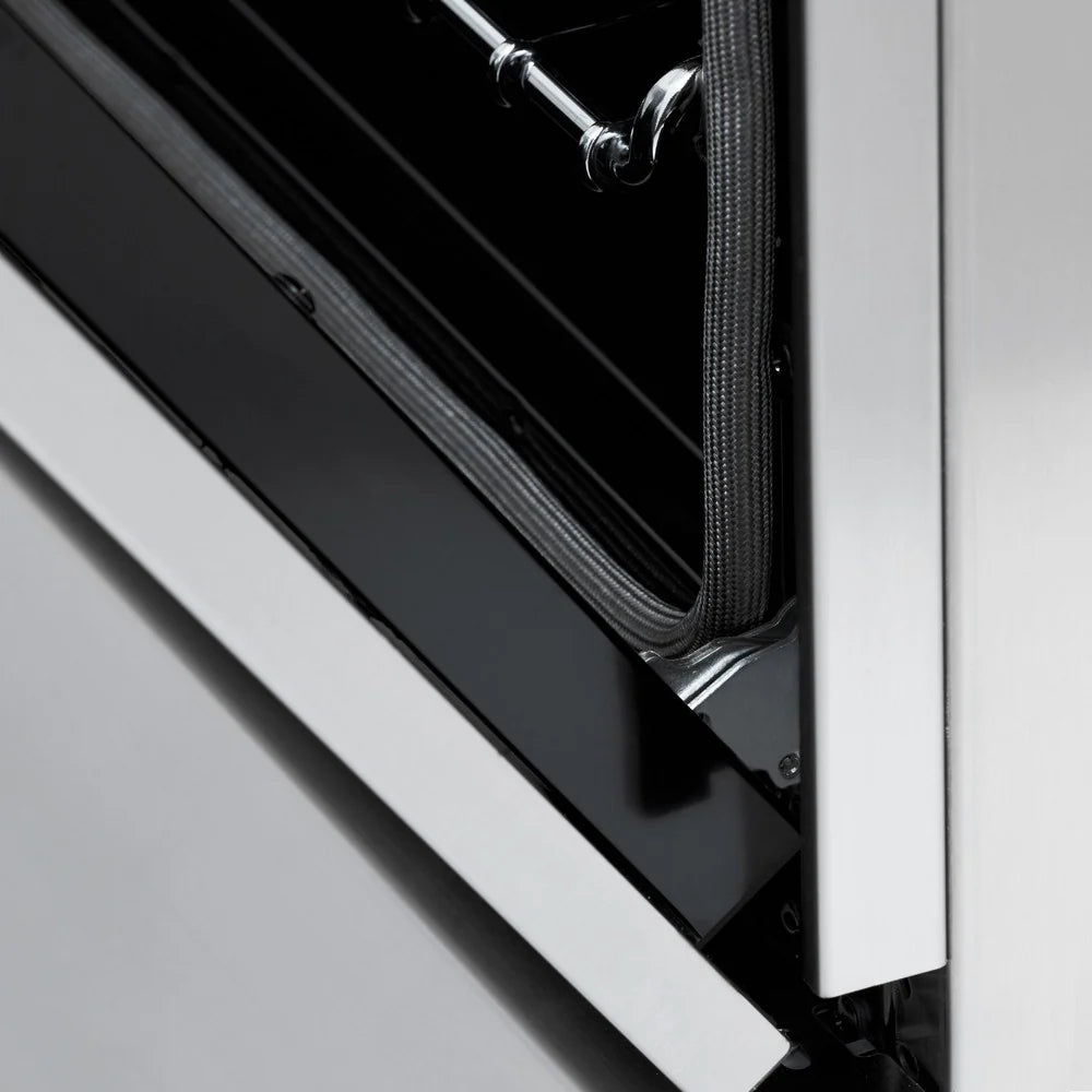 ZLINE 30 Inch 4.0 Cu. Ft. Stainless Steel Induction Range with Fingerprint Resistant Finish - 4 Element Cooktop & Electric Oven (RAINDS SN 30) - Perfect for Modern Kitchens, Home Chefs & Energy-Efficient Cooking