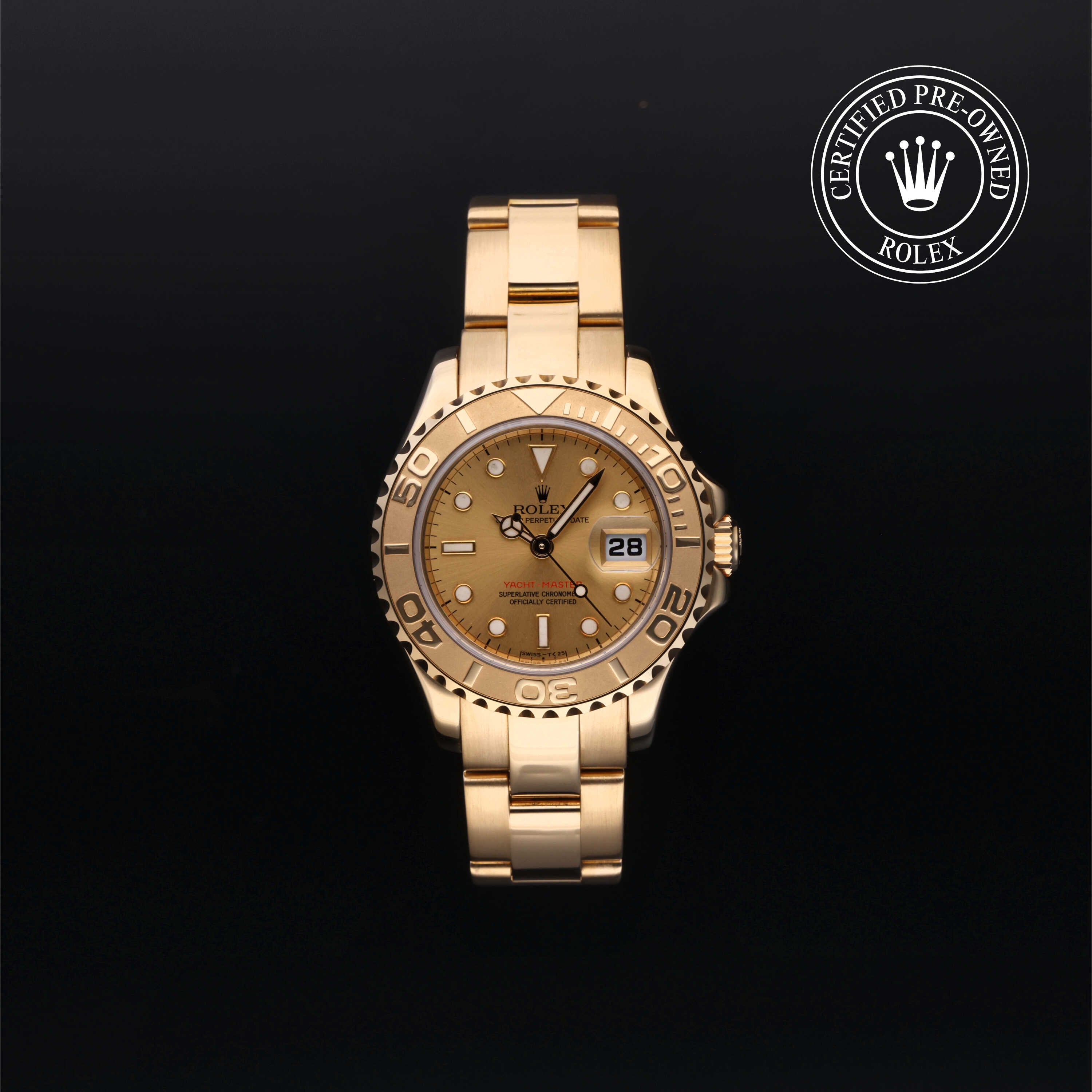 Rolex Oyster Perpetual Yacht-Master 29mm Luxury Watch - Perfect for Sailing, Yachting & Elegant Occasions