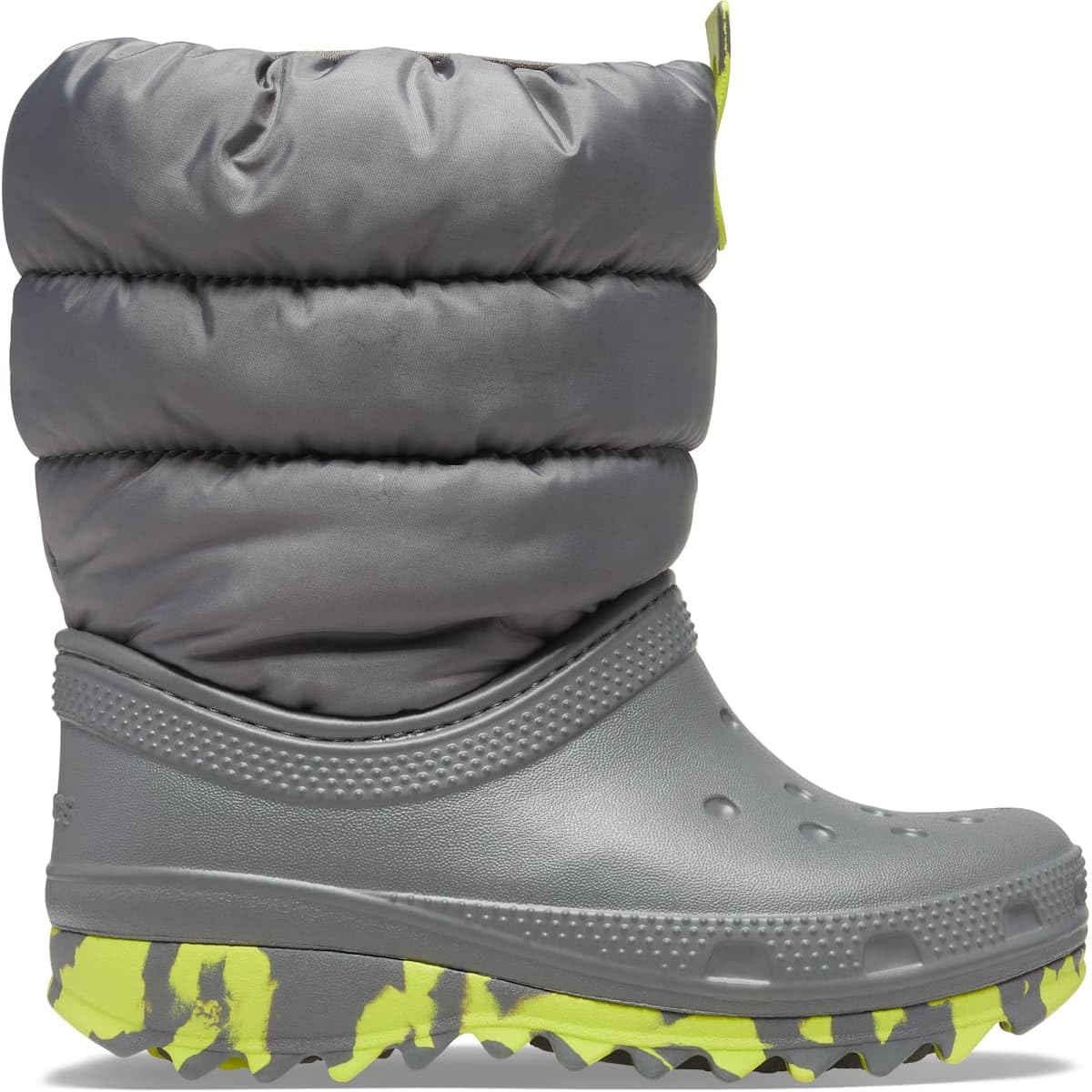 Crocs Kids' Classic Neo Puff Boot - Waterproof Winter Snow Boots for Boys & Girls - Warm & Comfortable for Outdoor Play, Snow Days & Cold Weather Adventures