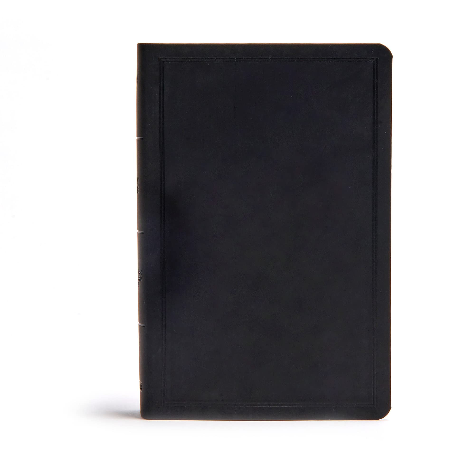 CSB Deluxe Gift Bible - Black LeatherTouch Cover, Red Letter Edition with Presentation Page & Full-Color Maps | Easy-to-Read Serif Typeface | Perfect for Weddings, Baptisms & Special Occasions