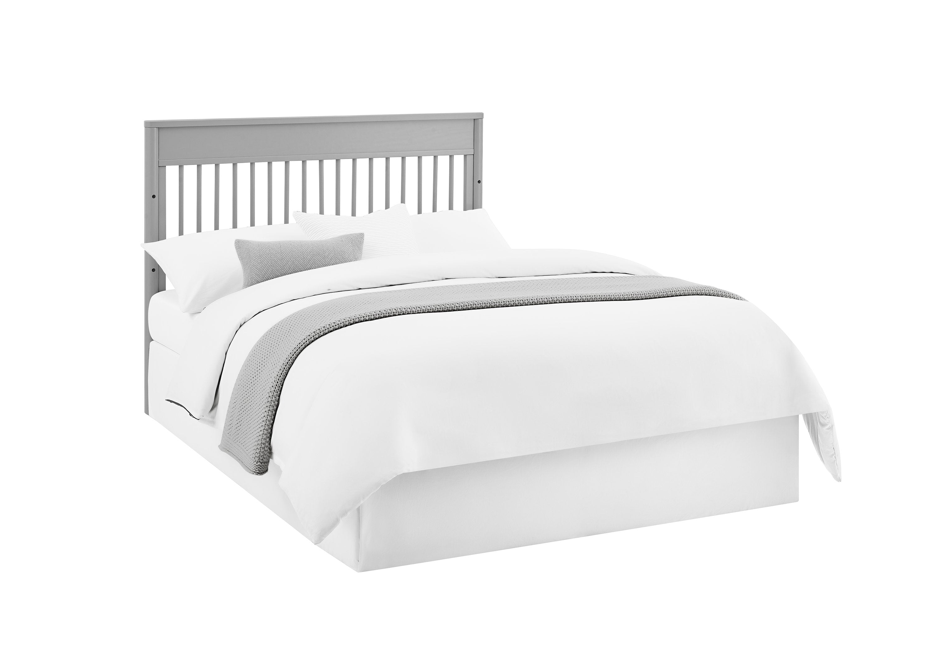 Remy 6-in-1 Convertible Baby Crib - Toddler Bed, Daybed & Full-Size Bed | Safe & Durable Nursery Furniture for Newborn to Adult | Perfect for Nursery, Bedroom & Guest Room