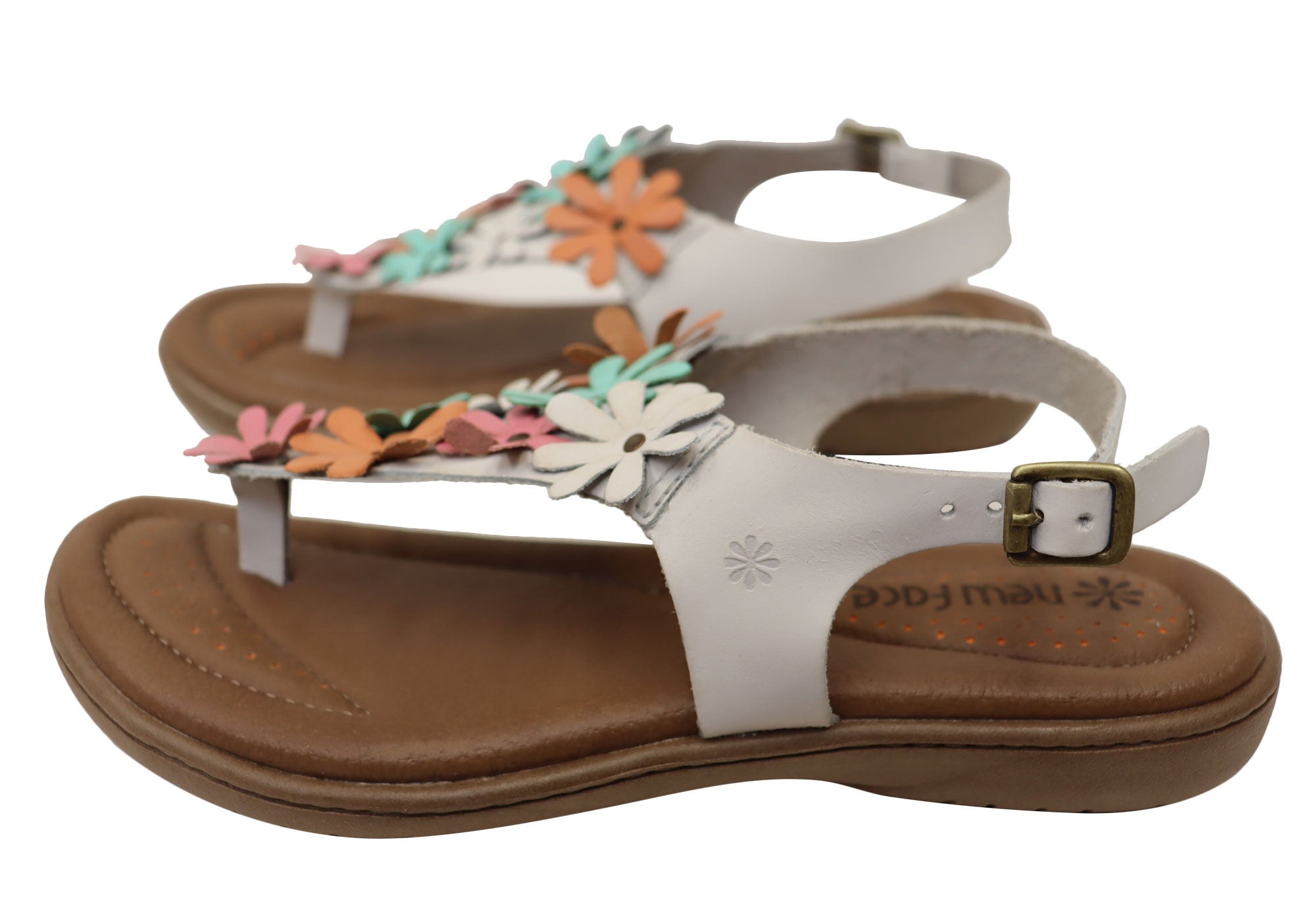 Kimmy Women's Comfortable Leather Sandals - Handmade in Brazil - Casual Summer Walking Shoes for Beach, Vacation & Everyday Wear