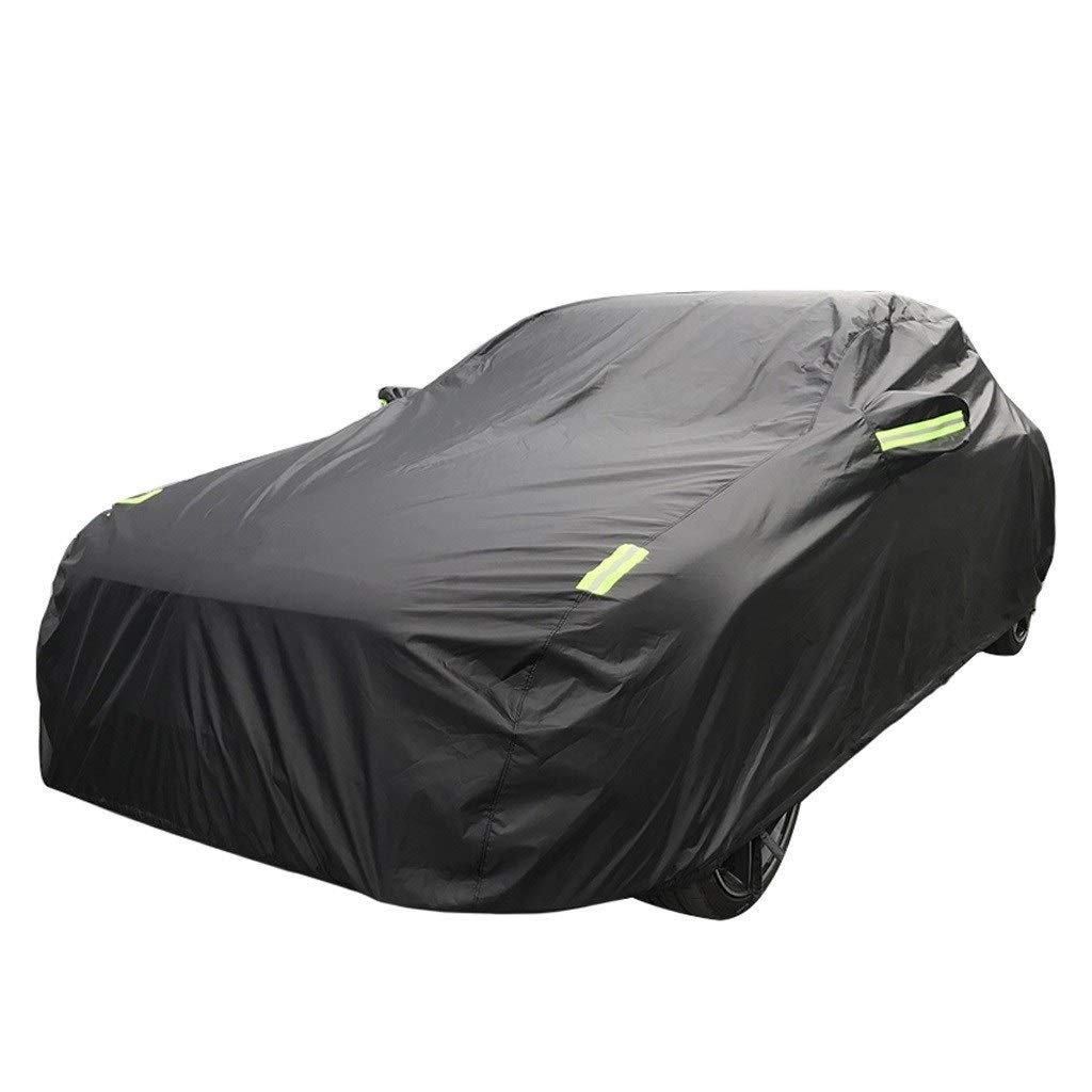 DUWEN Porsche Panamera Executive Car Cover - All Weather, UV Resistant, Dustproof, Scratchproof Oxford Cloth Car Cover for Outdoor Sun Protection & Insulation - Perfect for Garage, Parking, Travel & Long-Term Storage