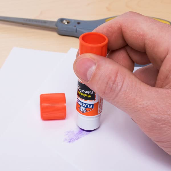 Elmer's Glue Sticks 8-Pack, 0.21 oz Purple Washable School Glue - Perfect for Arts & Crafts, School Projects, and DIY Home Decor