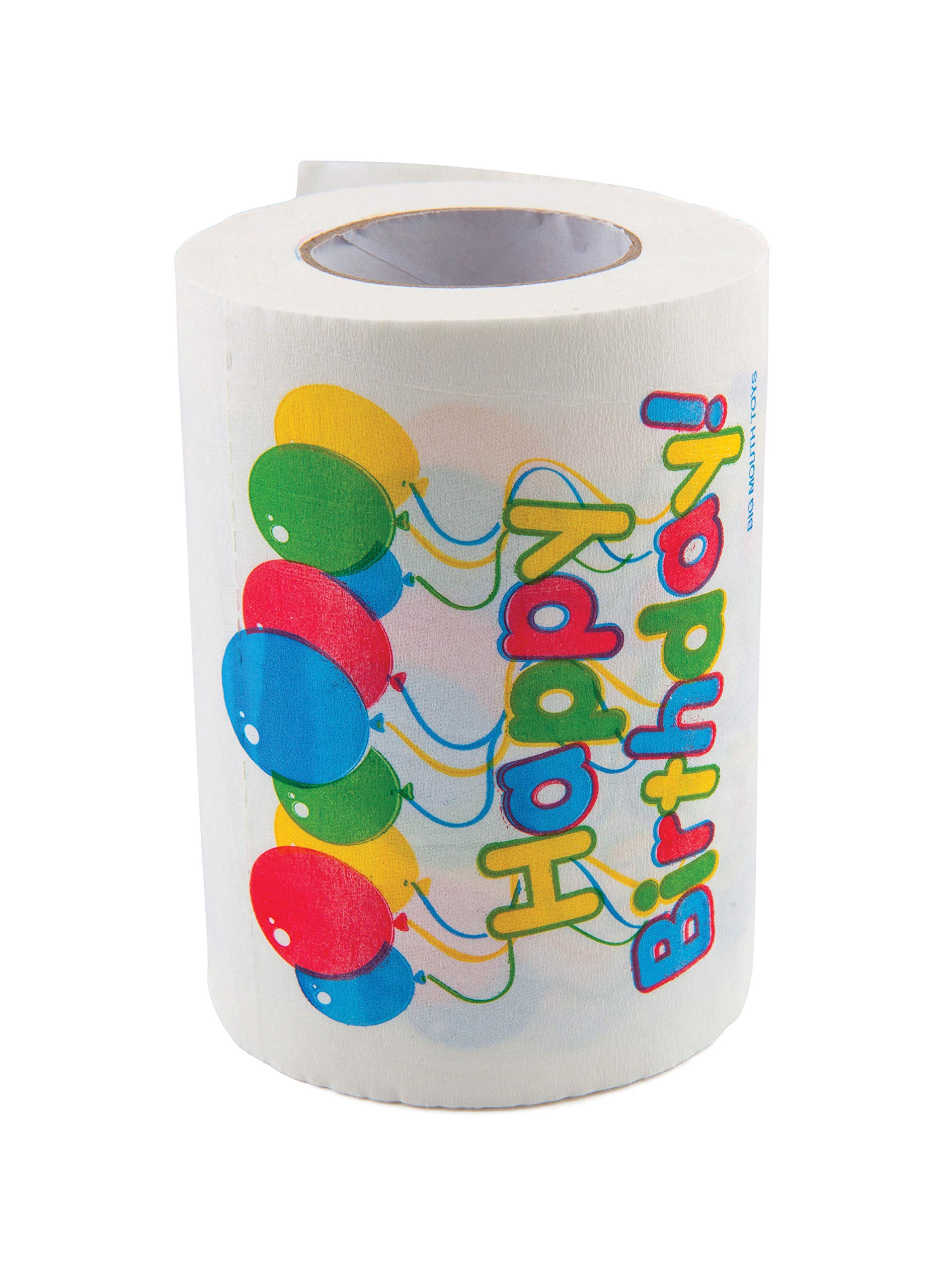 Happy Birthday Toilet Paper - Fun Novelty Gift for Birthday Parties & Prank Gags - Perfect for Gag Gifts, Office Pranks & Birthday Decorations