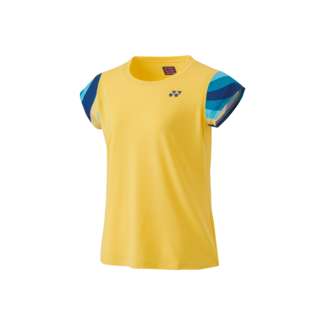 Yonex 20754 AO Women's Crew Neck Tennis Shirt - Breathable & Comfortable for Women's Tennis & Badminton Training