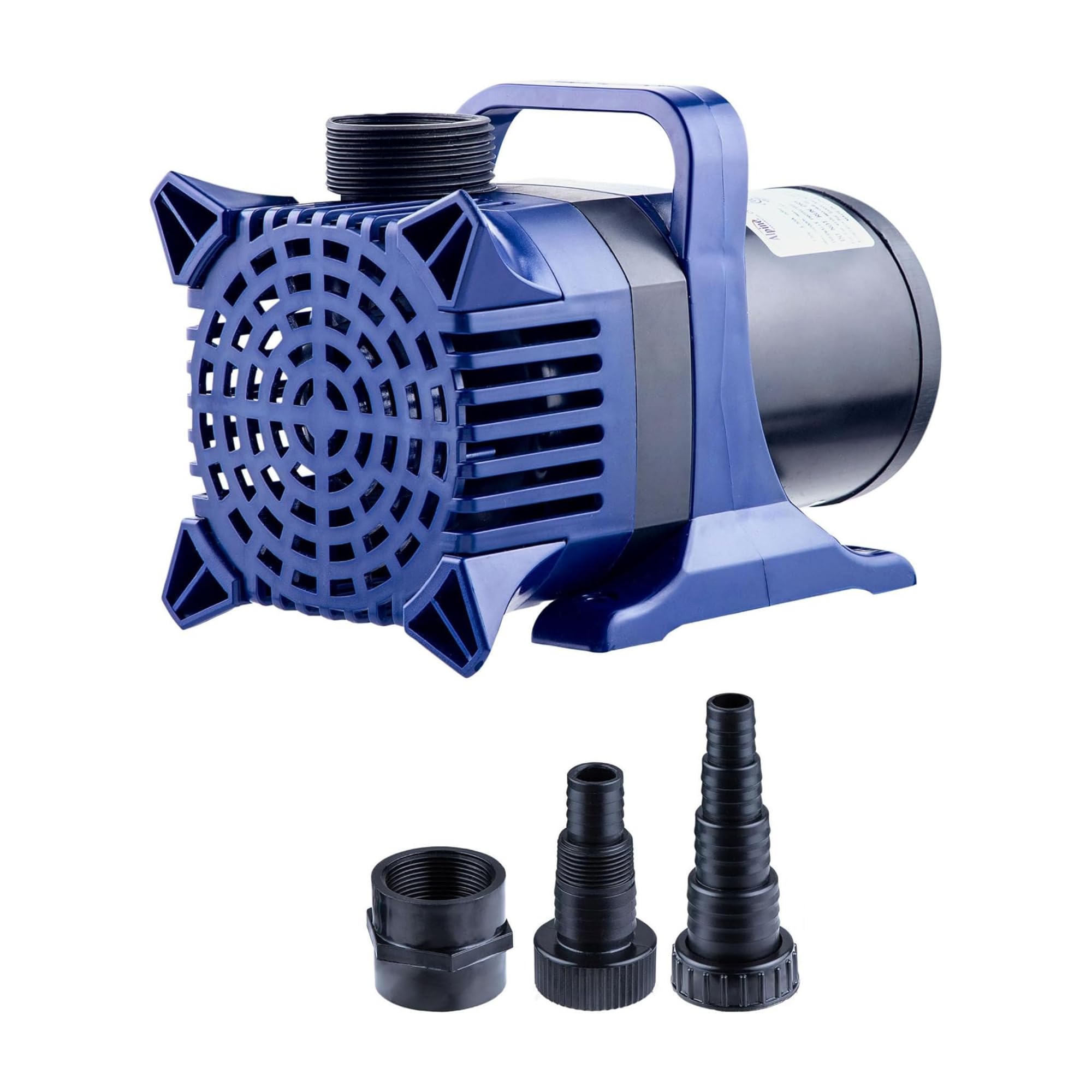 Alpine Corporation 2100 GPH Submersible Water Pump with 33 FT Cord - High Performance 192W Pump for Ponds, Fountains, Waterfalls - 20FT Lift, Quiet Operation (Vertical/Horizontal) - Perfect for Garden Water Features, Aquariums & Hydroponic Systems