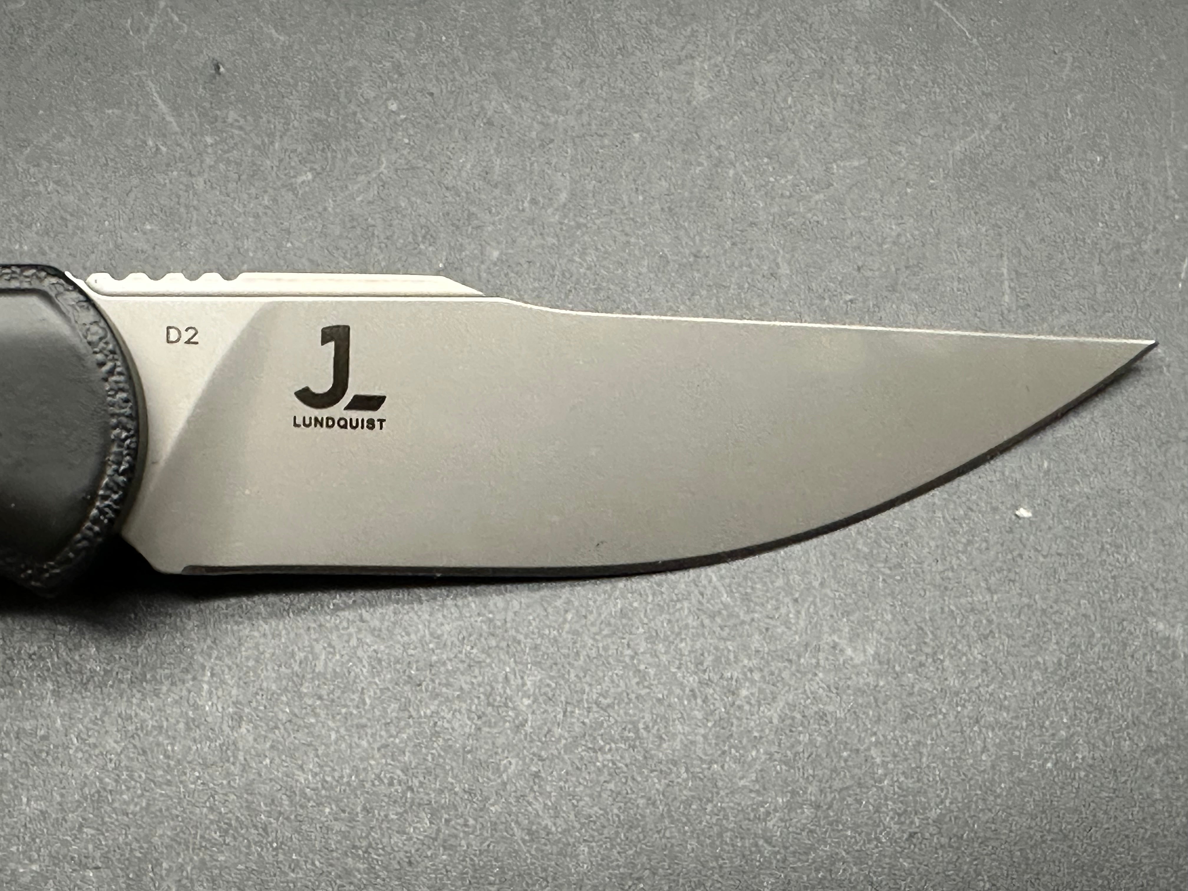 Boker Lundquist Alluvial Automatic Knife - Black 3 Bead Blast Finish - EDC Pocket Knife for Outdoor, Camping & Everyday Carry