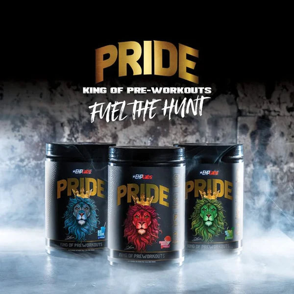 EHP Labs Pride Pre-Workout Powder - 40 Servings for Energy, Focus & Performance | Best for Gym, Bodybuilding & Fitness Training