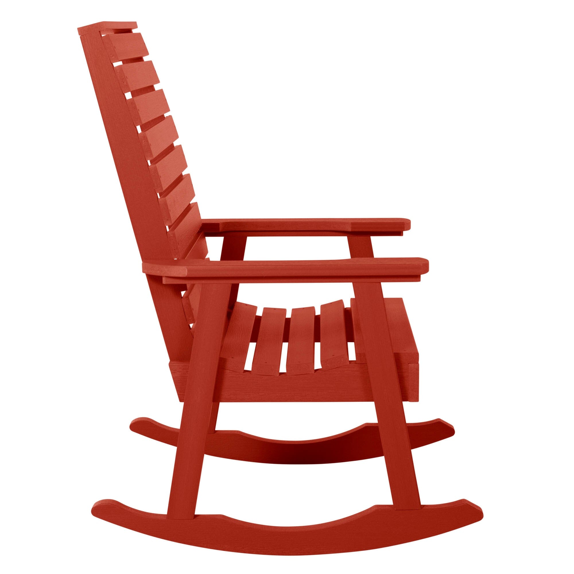 Weatherly Rocking Chair - Comfortable Wooden Rocker for Nursery, Porch & Living Room - Perfect for Relaxing, Nursing & Reading