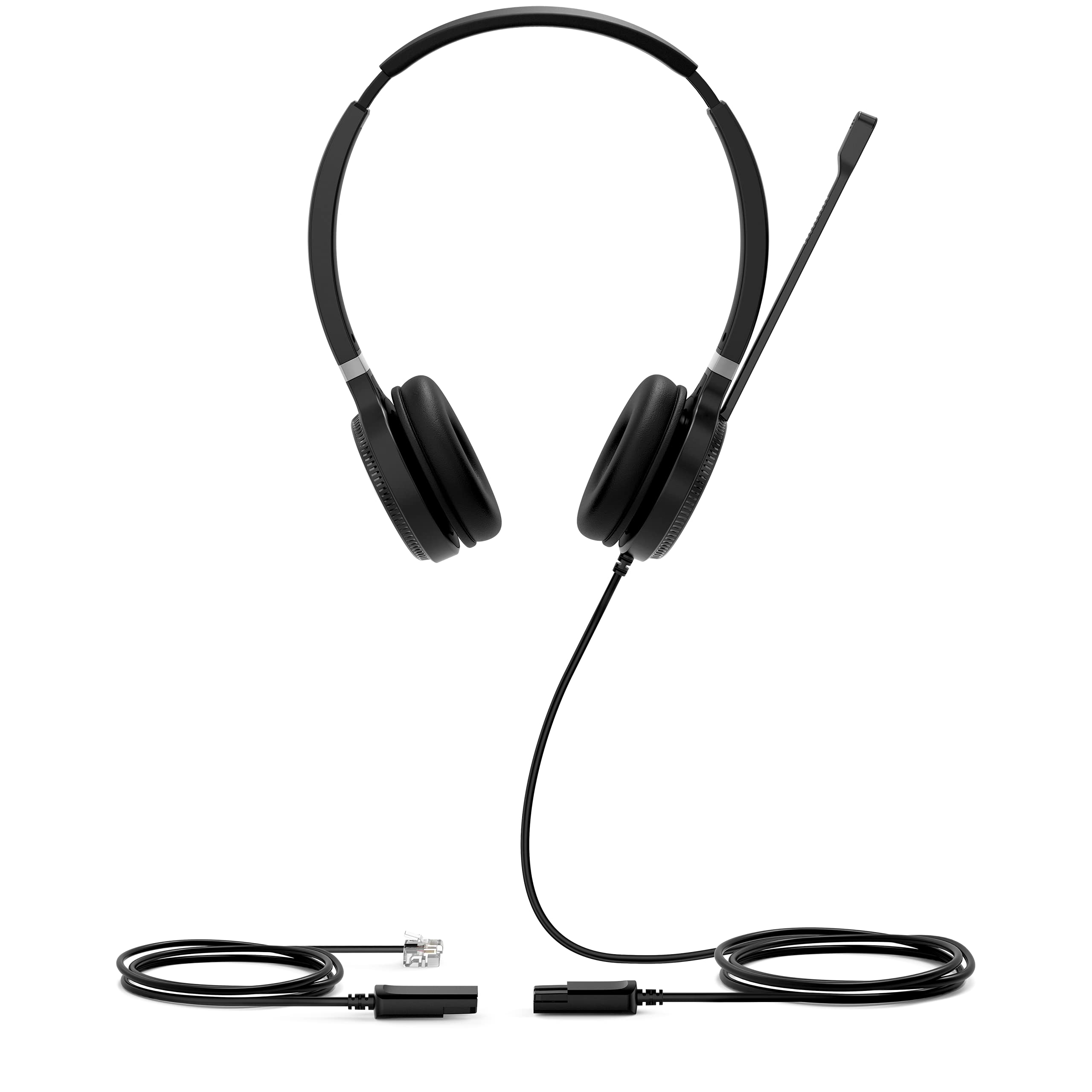 Yealink 3.5mm Headset with Microphone - Noise-Cancelling Office Headset for PC, Laptop, Phone, Teams Certified, Ideal for Remote Work & Online Meetings
