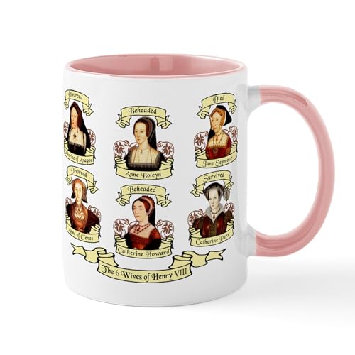 White/Pink Inside - Fates Of Henry VIII Wives Mug