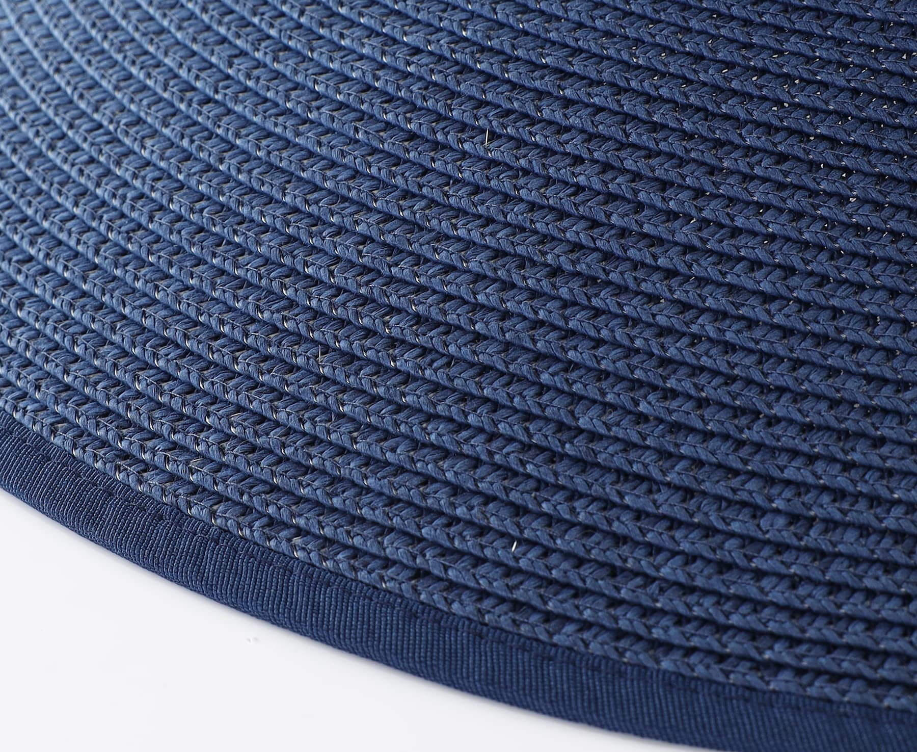 Home Prefer Women's UPF50+ Straw Sun Hat - Wide Brim Rollable Beach Hat & Sun Visor for Outdoor, Vacation, and Summer Protection