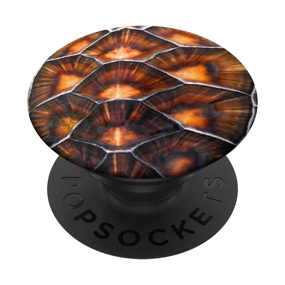 Blue Mandala Space Turtle PopSocket Grip & Stand for Phones & Tablets - Perfect for Reptile Lovers & Unique Gift Ideas