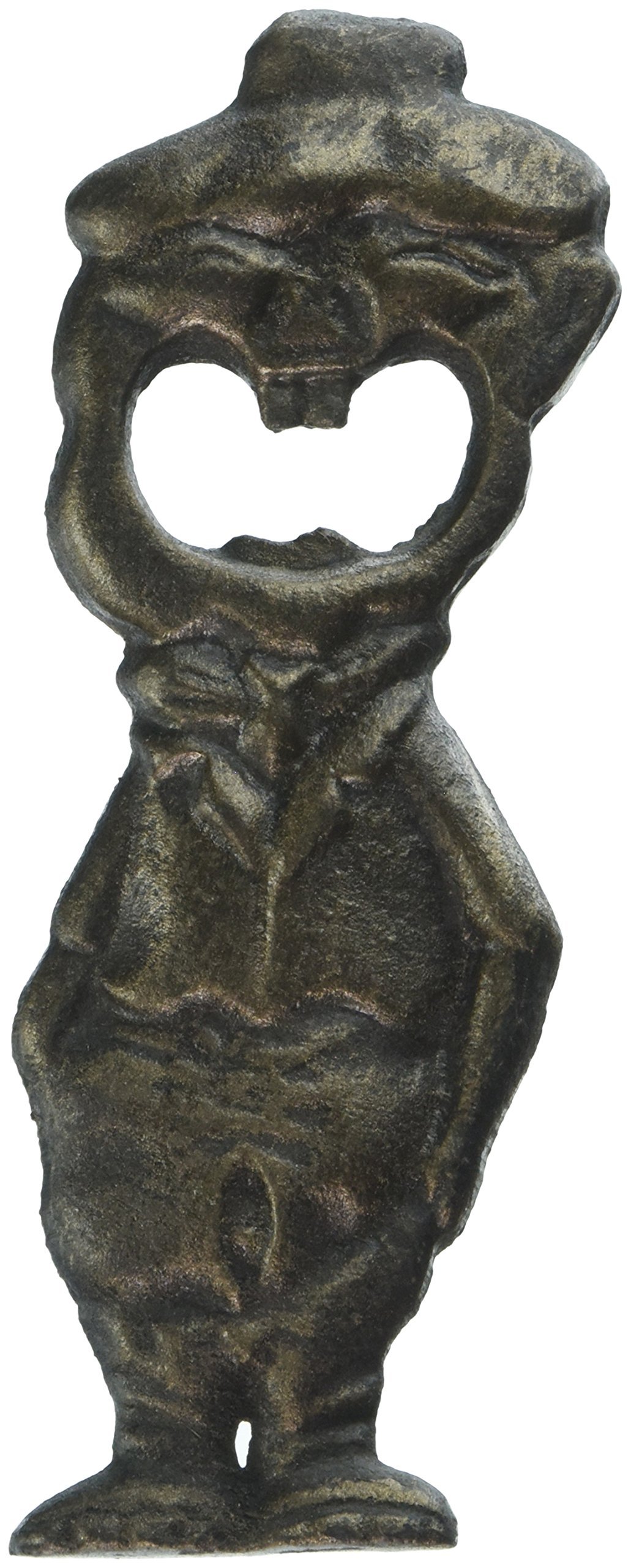 Design Toscano Vintage Cast Iron Bottle Opener - Rustic Bar Decor for Home, Kitchen & Outdoor Entertaining