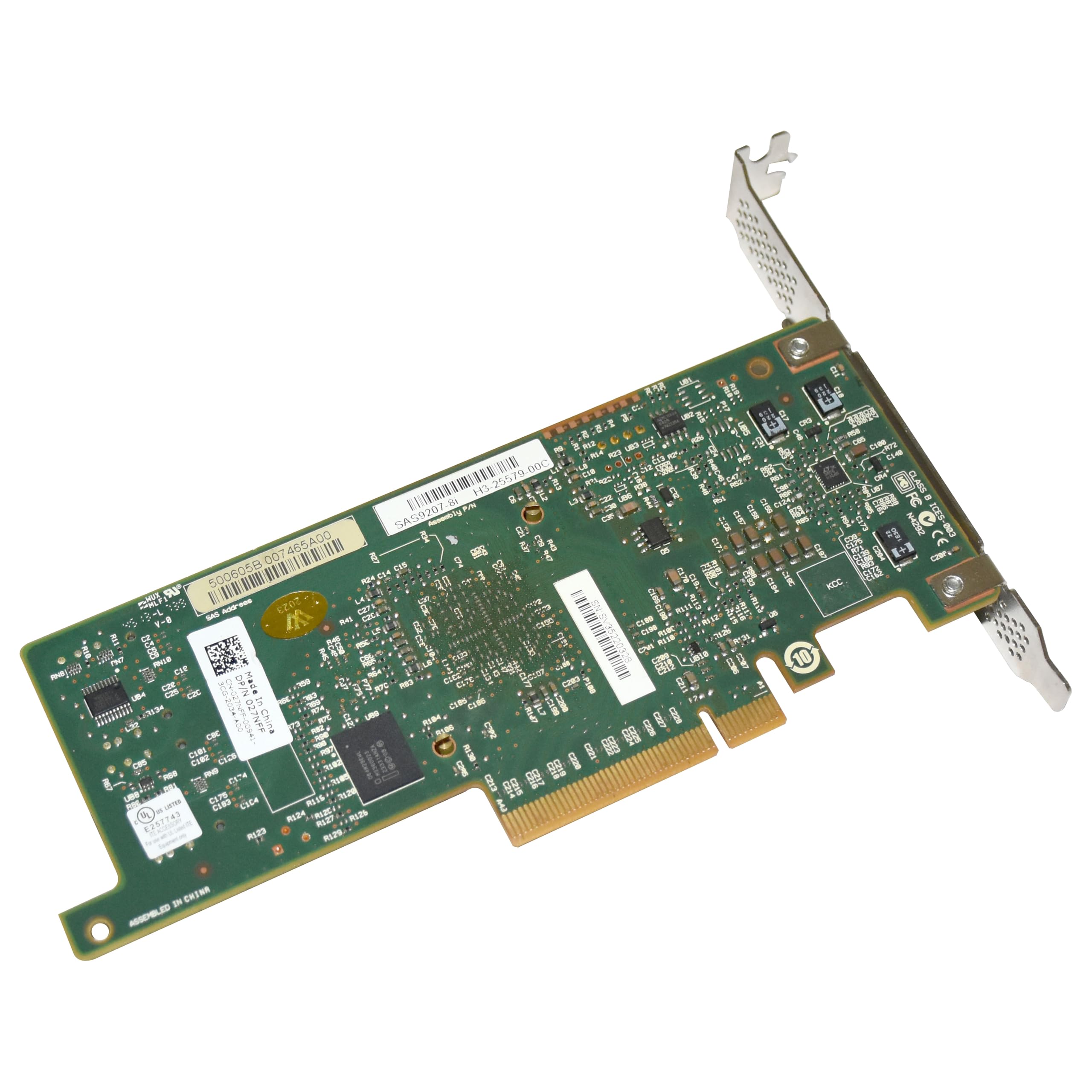 LSI Logic LSI00302 SAS 9207-8i 8-Port Internal SAS/SATA 6Gb/s PCIe Controller Card - High Performance Storage Solution for Servers & Workstations