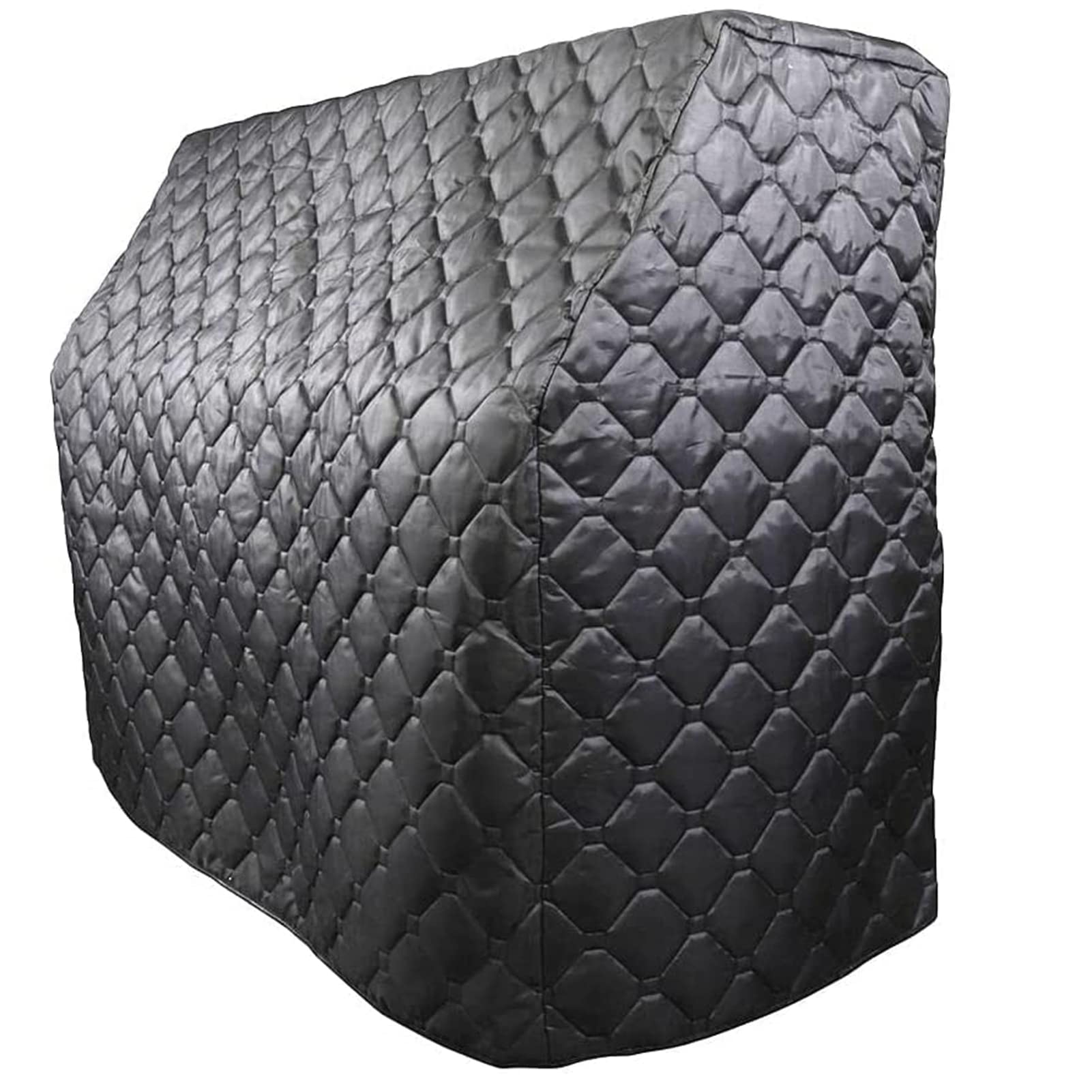 Premium Upright Piano Cover - Thick Cotton Lining, Waterproof & Dustproof - Black - Perfect for Home, Studio & Church Piano Protection