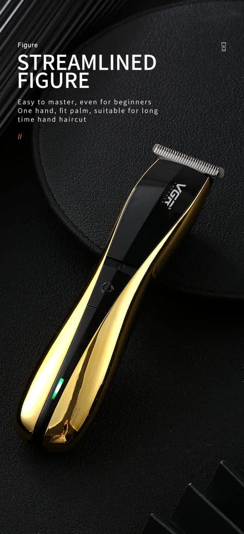 Professional USB Rechargeable Electric Hair Clipper V-939 - Cordless Hair Trimmer for Barbers & Stylists, Zero Gap Cutting for Precision Haircuts & Beard Trimming - Perfect for Salon, Home & Travel Use